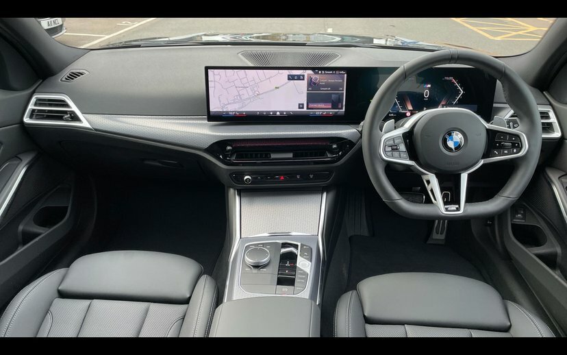 BMW 3 Series 320I M Sport Touring KP26TTX Black #4