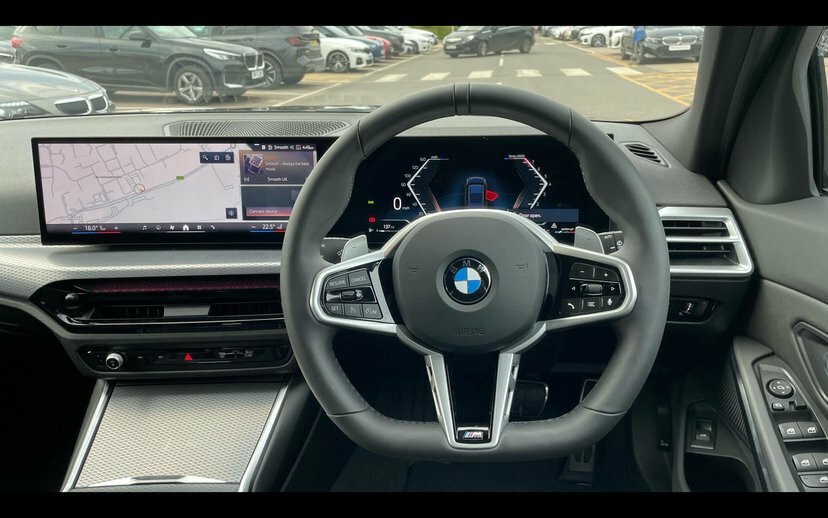 BMW 3 Series 320I M Sport Touring KP26TTX Black #5