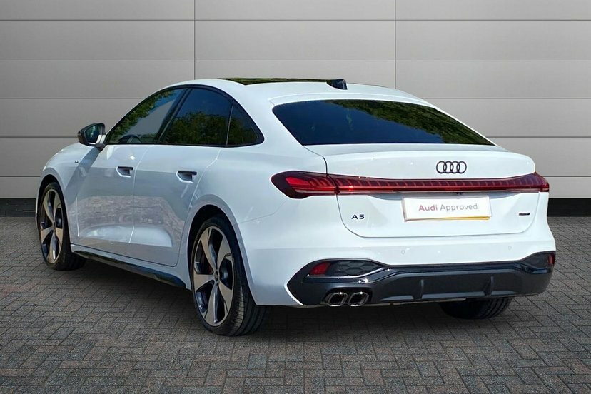 Audi A5 2.0 Tdi Edition 1 Saloon S Tronic Quatt WR26MME White #3