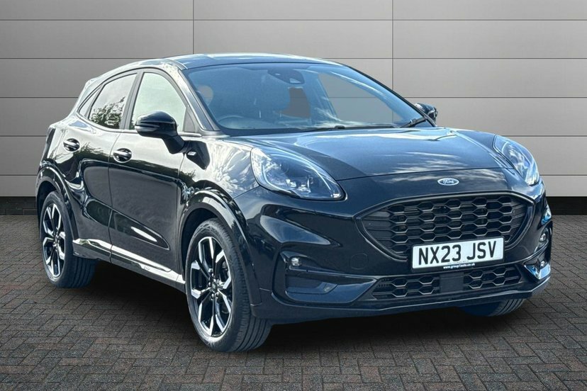 Ford Puma 1.0T Ecoboost Mhev St-line X Suv Hybrid Black