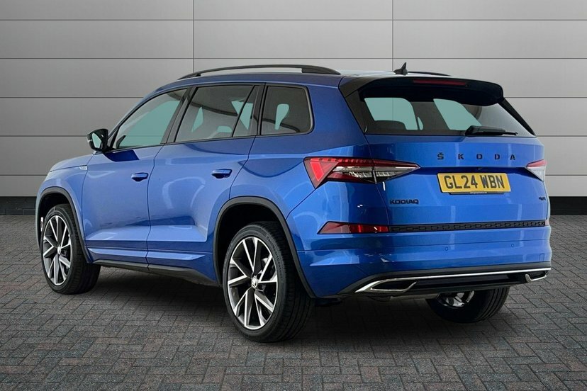 Skoda Kodiaq Sportline 7 Seats 2.0 Tdi 200 Ps 4X4 Dsg GL24WBN Blue #3