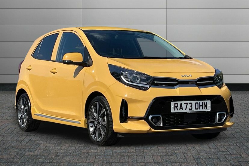 Kia Picanto 1.0 Dpi Gt-line Hatchback Amt 66 Bhp Yellow