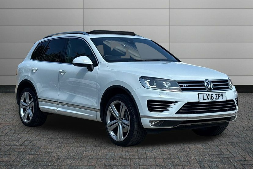 Volkswagen Touareg 3.0 Tdi V6 Bluemotion Tech R-line Suv T White