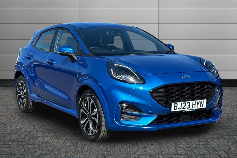 Ford Puma 1.0T Ecoboost Mhev St-line Suv Hybrid D Blue