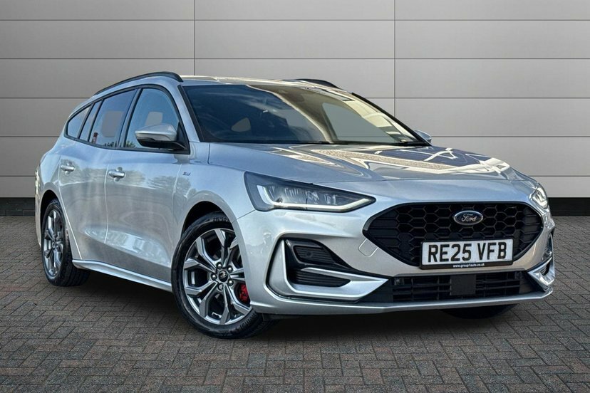 Ford Focus 1.0T Ecoboost Mhev St-line Estate Hybri Silver