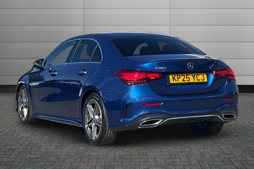 Mercedes-Benz A Class 1.3 A180h Mhev Amg Line Premium Saloon Petro KP25YCJ White #2