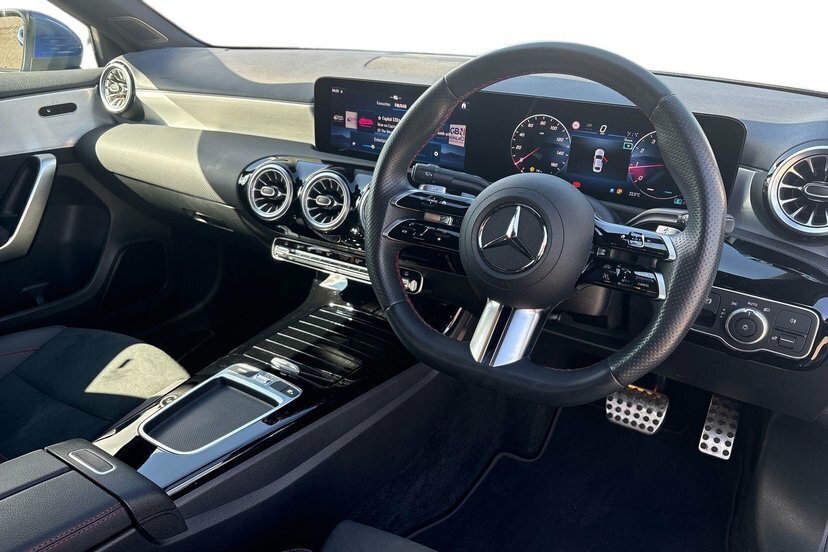 Mercedes-Benz A Class 1.3 A180h Mhev Amg Line Premium Saloon Petro KP25YCJ White #5