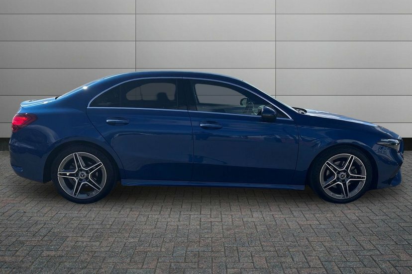 Mercedes-Benz A Class 1.3 A180h Mhev Amg Line Premium Saloon Petro KP25YCJ White #3