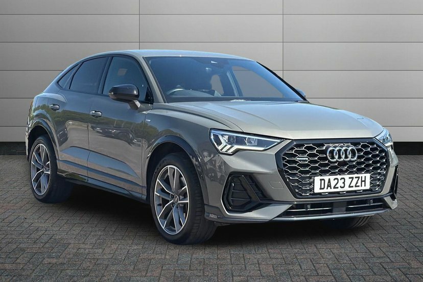 Audi Q3 2.0 Tdi 40 Black Edition Sportback S Tr Grey