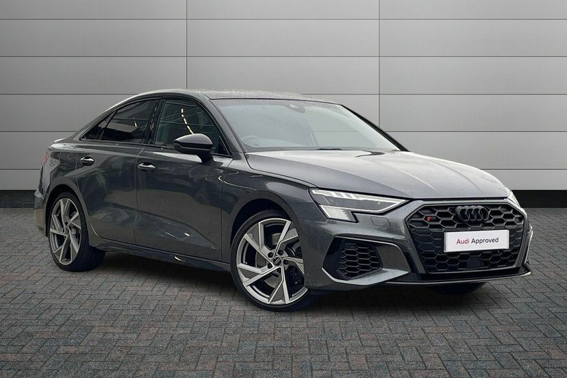 Audi S3 2.0 Tfsi Black Edition Saloon S Tronic VO73ZPZ Grey #2