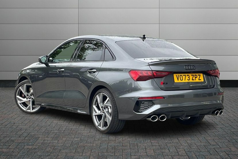 Audi S3 2.0 Tfsi Black Edition Saloon S Tronic VO73ZPZ Grey #5
