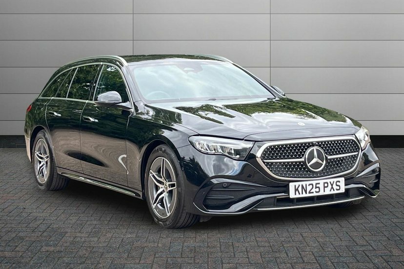 Mercedes-Benz E Class 2.0 E200h Mhev Amg Line Estate Hybrid G KN25PXS Black