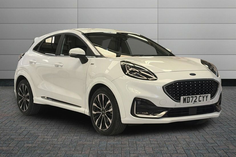 Ford Puma 1.0T Ecoboost Mhev St-line Vignale Suv White