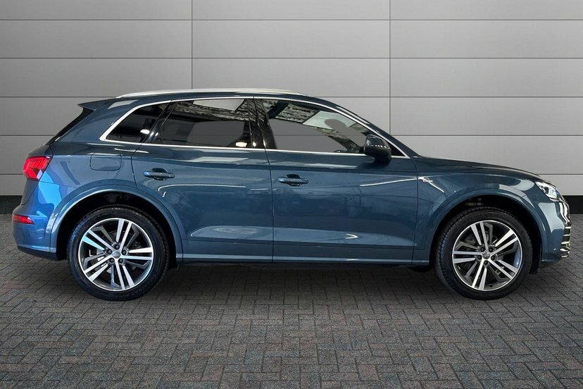Audi Q5 2.0 Tfsi S Line Suv S Tronic Quattro 2 EJ18ZGX Blue #4