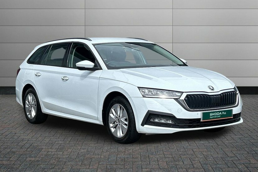Skoda Octavia 1.0 Tsi E-tec Mhev Se Technology Estate White