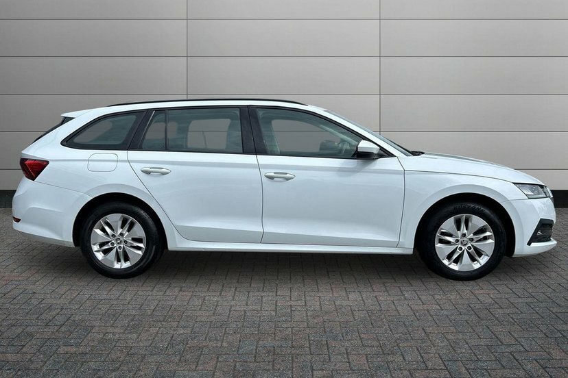 Skoda Octavia 1.0 Tsi E-tec Mhev Se Technology Estate White #4