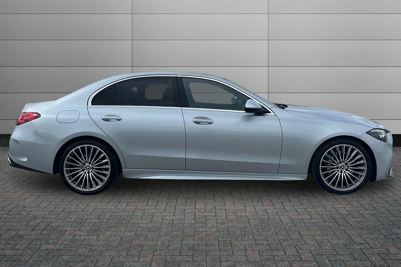 Mercedes-Benz C Class C200h Mhev Amg Line Premium Saloon Silver #3