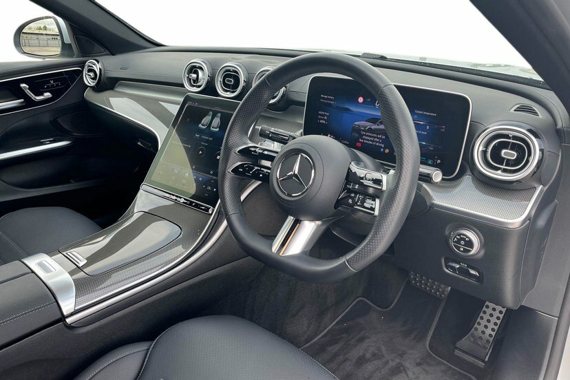 Mercedes-Benz C Class C200h Mhev Amg Line Premium Saloon Silver #5