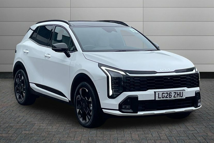 Kia Sportage 1.6 H T-gdi Gt-line S Suv Hybrid A White