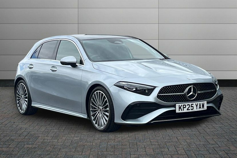 Mercedes-Benz A Class 1.3 A200h Mhev Amg Line Premium Plus Hatchback 5 KP25YAW Silver