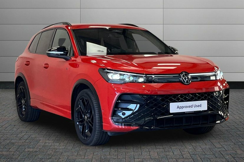 Volkswagen Tiguan 1.5 Etsi Mhev R-line Launch Edition Suv Red