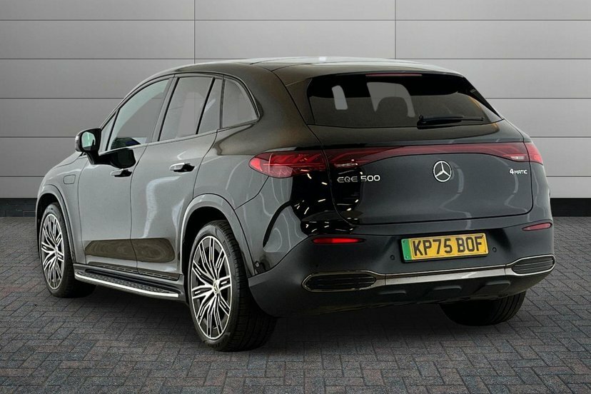 Mercedes-Benz EQE Eqe 500 96Kwh Amg Line Night Edition Premium Suv KP75BOF Black #2