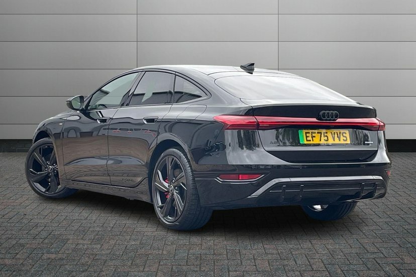 Audi A6 E-tron Sportback 100Kwh Edition 1 Hatchback Quatt EF75VVS Black #3