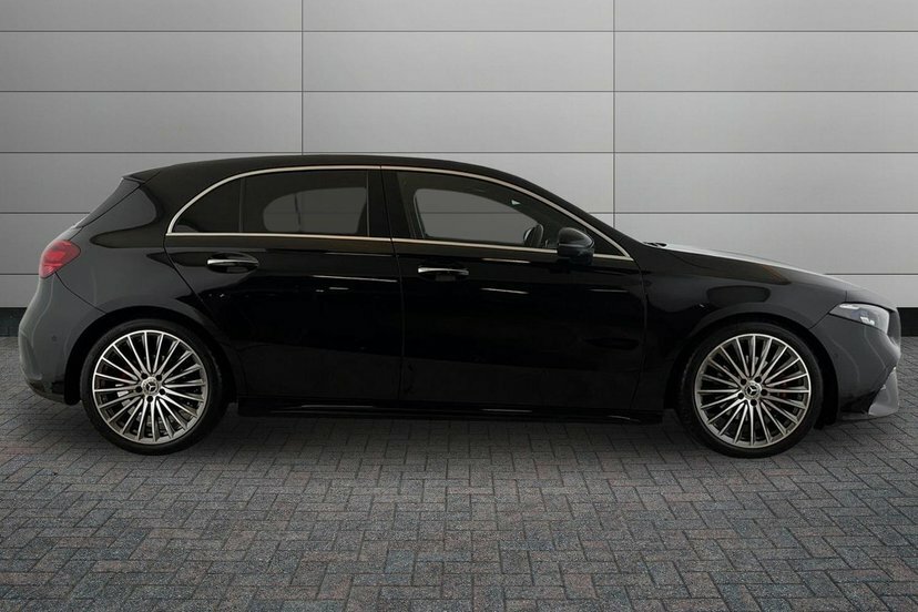 Mercedes-Benz A Class A180h Mhev Amg Line Premium Plus AO24YRN Black #3