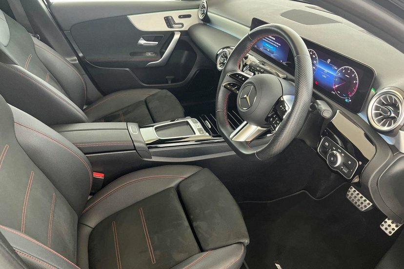 Mercedes-Benz A Class A180h Mhev Amg Line Premium Plus AO24YRN Black #5