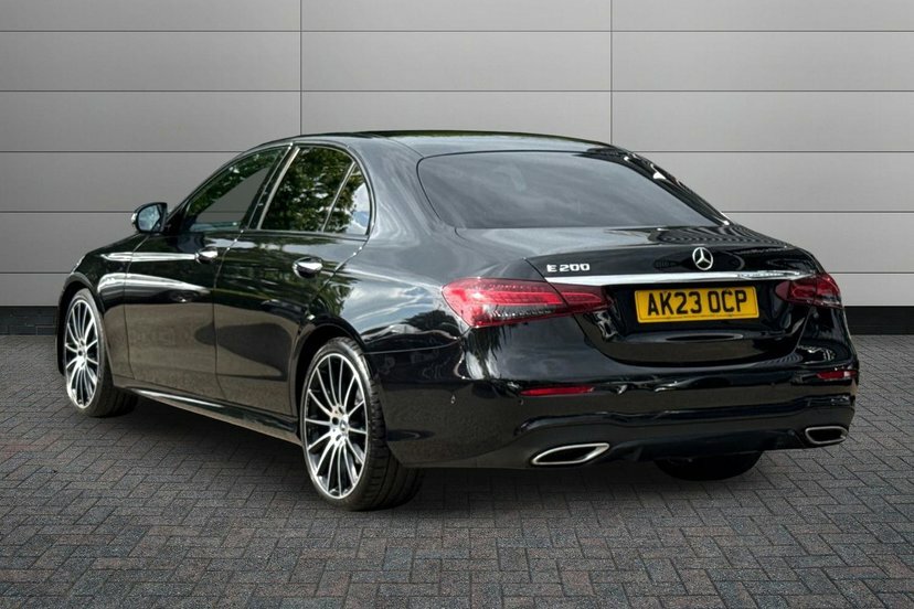 Mercedes-Benz E Class E200h Mhev Amg Line Night Edition Premium Plus Sal AK23OCP Black #2