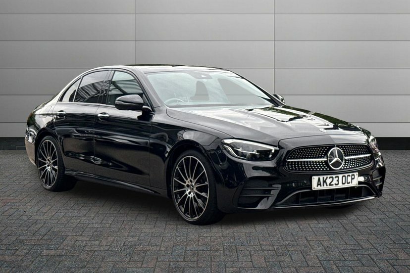 Mercedes-Benz E Class E200h Mhev Amg Line Night Edition Premium Plus Sal Black