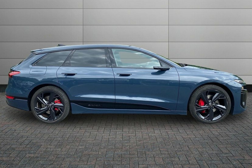 Audi A6 E-tron Avant 100Kwh Performance Launch Edition Estate Elect SO74DGZ Blue #4