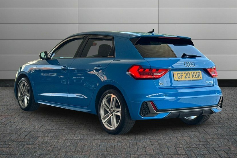 Audi A1 1.5 Tfsi 35 S Line Sportback S Tronic GF20KUR Blue #3