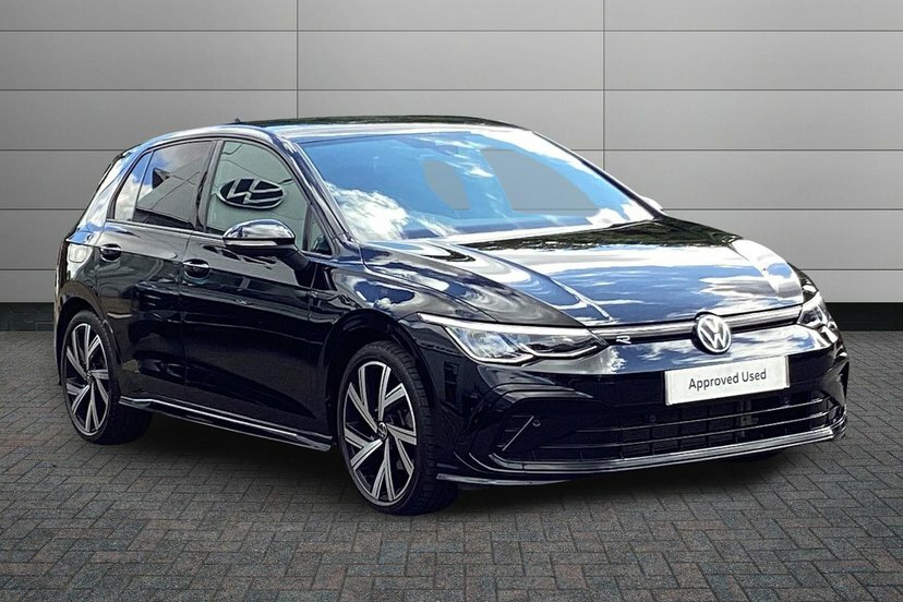 Volkswagen Golf 1.5 Etsi Mhev R-line Hatchback Hybrid D Black