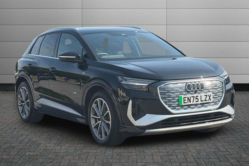 Audi Q4 E Tron 40 S Line Suv 63Kwh 204 Ps Black