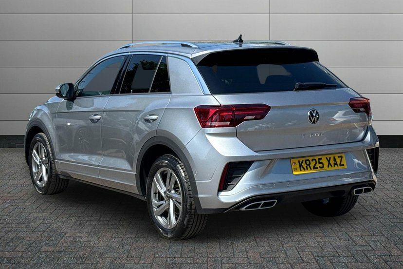 Volkswagen T-Roc 2.0 Tdi R-line Suv Dsg 150 Ps Great M KR25XAZ Silver #3