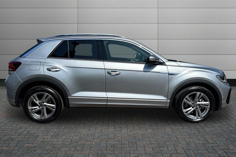 Volkswagen T-Roc 2.0 Tdi R-line Suv Dsg 150 Ps Great M KR25XAZ Silver #4