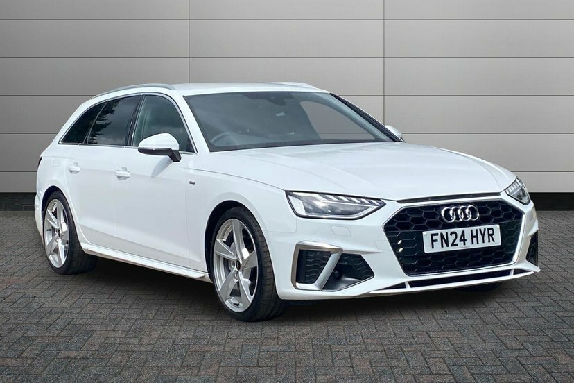 Audi A4 Avant 2.0 Tfsi 40 S Line Estate S Tronic 204 White