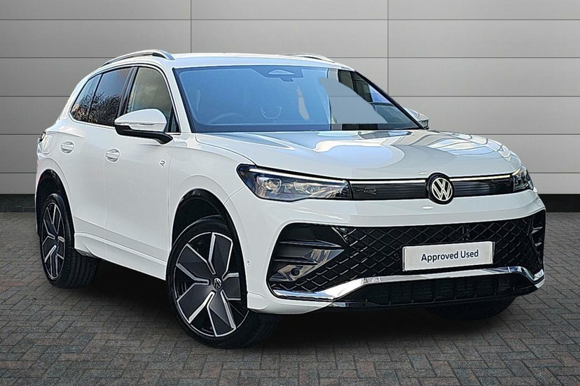 Volkswagen Tiguan 1.5 Etsi Mhev R-line Suv Hybrid Dsg 15 White