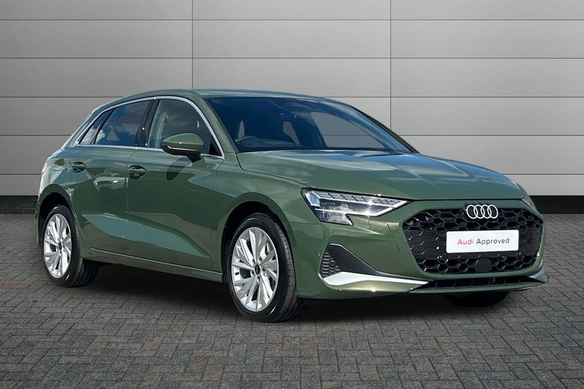 Audi A3 1.5 Tfsie 40 Sport Sportback Plug-in Hy Green