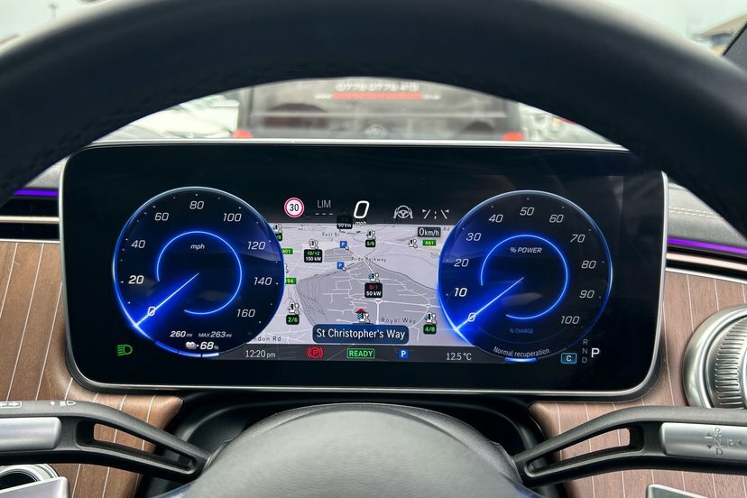 Mercedes-Benz EQS Eqs 450 108.4Kwh Exclusive Luxury Saloon Elec KN73ODX Silver #6