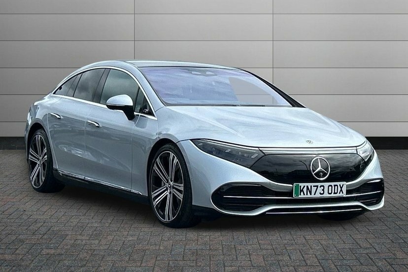 Mercedes-Benz EQS Eqs 450 108.4Kwh Exclusive Luxury Saloon Elec KN73ODX Silver