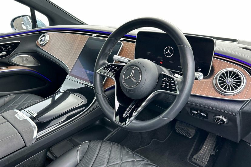 Mercedes-Benz EQS Eqs 450 108.4Kwh Exclusive Luxury Saloon Elec KN73ODX Silver #5