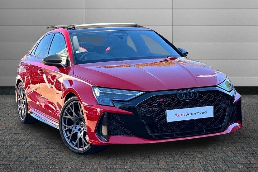 Audi RS3 2.5 Tfsi Carbon Vorsprung Saloon S Tron Red