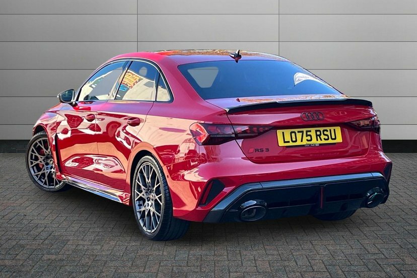 Audi RS3 2.5 Tfsi Carbon Vorsprung Saloon S Tron LO75RSU Red #3