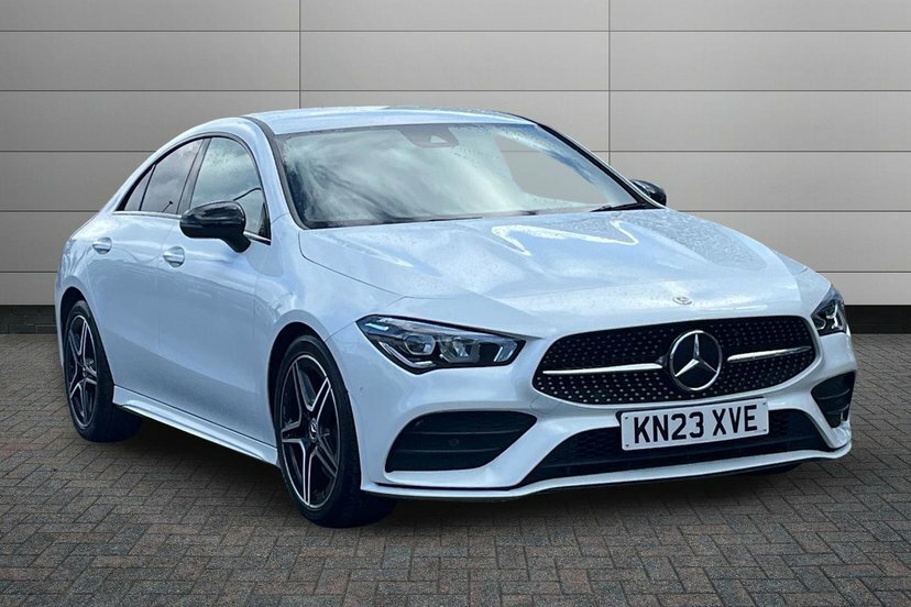Mercedes-Benz CLA Class 1.3 Cla200 Amg Line Executive Coupe 7 White