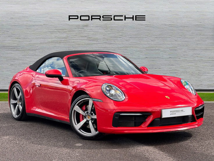 Porsche 911 3.0T 992 Carrera 4S Convertible Pdk 4Wd NJ19WVW Red #2
