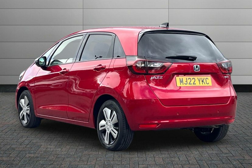 Honda Jazz 1.5 H I-mmd Ex Hatchback Hybrid Ecvt 1 MJ22YKC Red #3