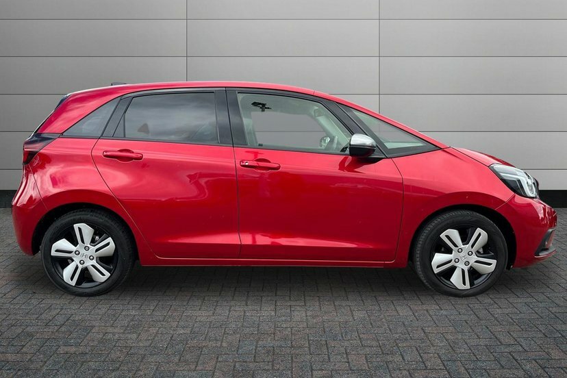 Honda Jazz 1.5 H I-mmd Ex Hatchback Hybrid Ecvt 1 MJ22YKC Red #4