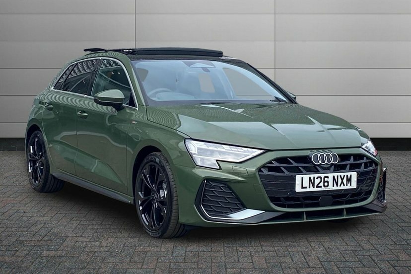 Audi A3 1.5 Tfsi 30 S Line Sportback S Tronic Green